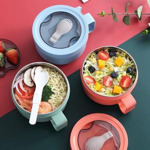 Stainless Steel Bowl With Breathable Lid-Picture 3 Stainless Steel Bowl With Breathable Lid Picture 3