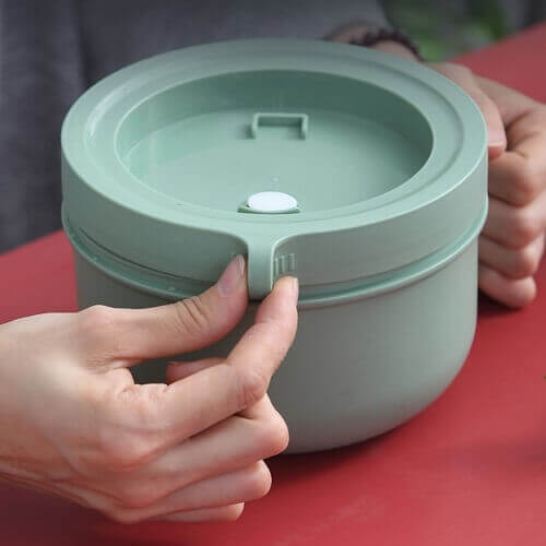 Stainless Steel Bowl With Breathable Lid-Picture 6 Stainless Steel Bowl With Breathable Lid Picture 6