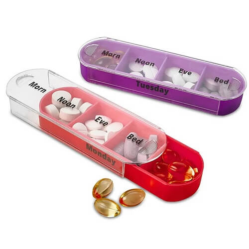 Weekly 7 Days Pill Case Box With 26 Compartments-Picture 8 Weekly 7 Days Pill Case Box With 26 Compartments Picture 8
