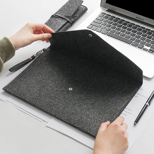 A4-Envelope-Document-Bag-Picture-4 Baker A4 Envelope Document Pouch