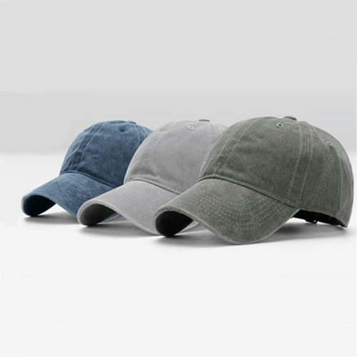 Denim Vintage Custom Baseball Cap with company logo printing Denim Vintage Custom Baseball Cap with company logo printing