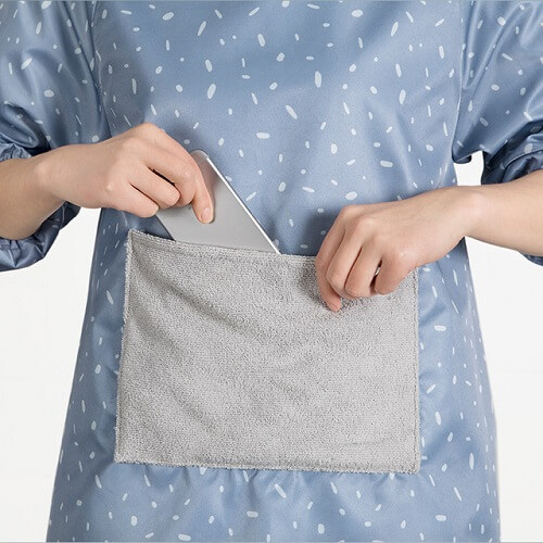 Hue Long-Sleeved Apron Long Sleeved Apron Picture 7 1
