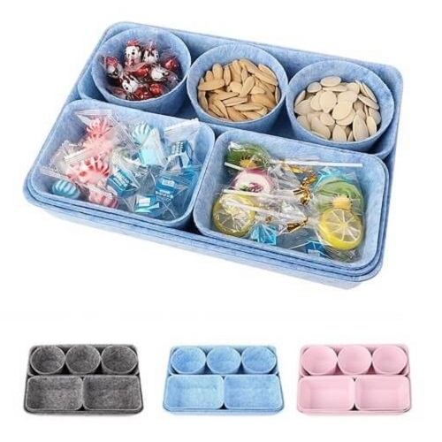 Cuin Multi Purpose Organizer Tray Multi purpose Storage Boxes Set Main Feature 1