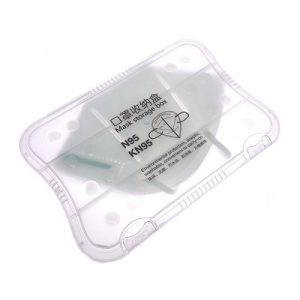 N95 face mask storage box with logo print singapore