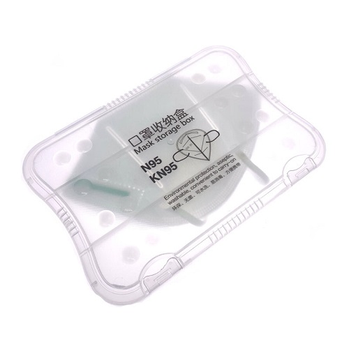 N95 Face Mask Storage Box-Main Feature N95 face mask storage box with logo print singapore