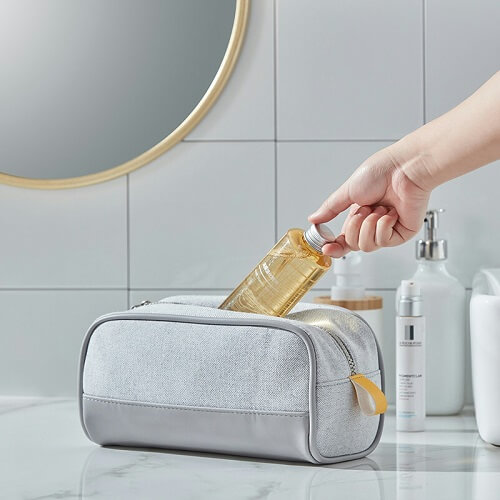 Haruka PU Leather Toiletries Bag Haruka PU Leather Toiletries Bag