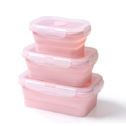 Silicone Collapsible Lunch Box Picture 4