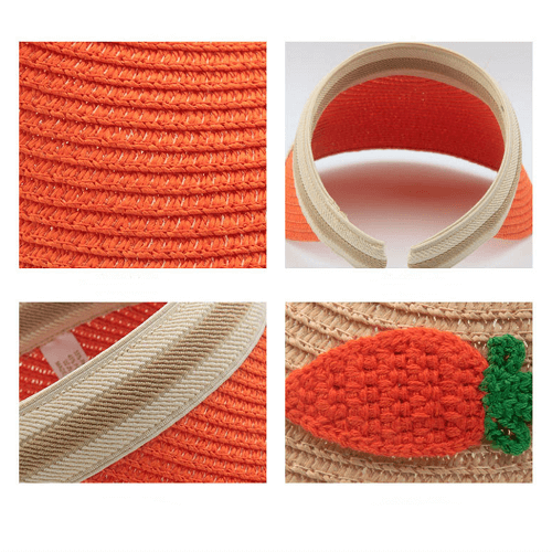 Printed Straw Hat