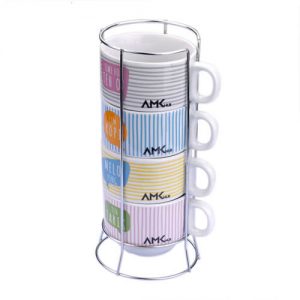 4 coffee cup set1 Gift with purchase singapore supplier