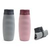 Custom Made Foldable Collapsible Sports Bottle-Main Feature Custom Made Foldable Collapsible Sports Bottle singapore wholeasaler