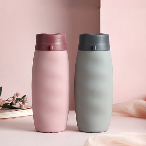Custom Made Foldable Collapsible Sports Bottle-Picture 4 Custom Made Foldable Collapsible Sports Bottle Picture 4