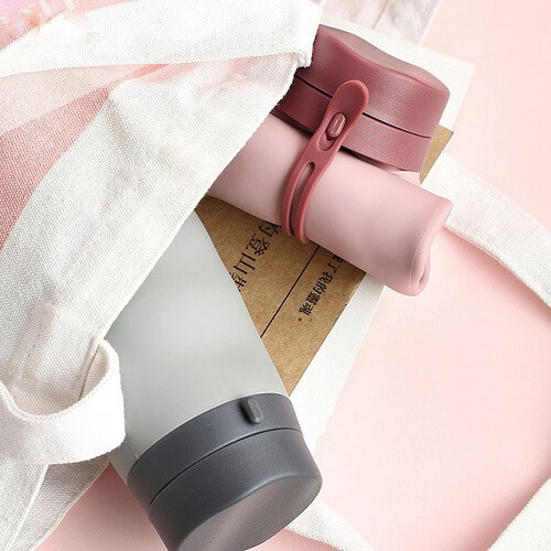 Custom Made Foldable Collapsible Sports Bottle-Picture 7 Custom Made Foldable Collapsible Sports Bottle Picture 7
