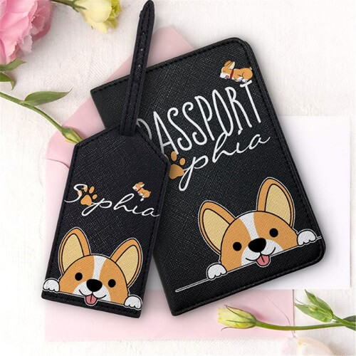 PU Leather Passport Holder-Picture 6 PU Leather Passport Holder Picture 6