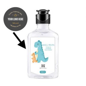 Custom Logo Print 50ml Hand Sanitizer Singapore Wholesale
