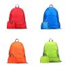 Custom Made Logo Printing Foldable Nylon Backpack