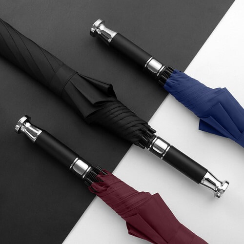 Customized Logo Classic Long Handle Automatic Corporate Umbrella-Picture 2 Corporate umbrella printing Singapore
