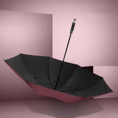 Customized Logo Classic Long Handle Automatic Umbrella-Picture 6 Customized Logo Classic Long Handle Automatic Corporate Umbrella
