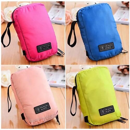 Logo Printing Foldable Toiletry Organizer Bag-Picture 2 Logo Printing Foldable Toiletry Organizer Bag Picture 2