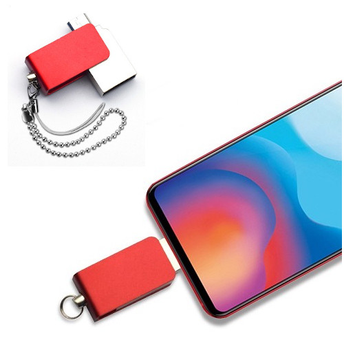 Custom Logo Print Multifunctional Mini Micro USB Flash Drive- Product picture custom thumb drive printing