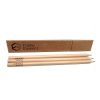 Custom Made Logo Print HB Pencils With Triangle Kraft Paper Box- Picture 2 Custom Made Logo Print HB Pencils With Triangle Kraft Paper Box Picture 2