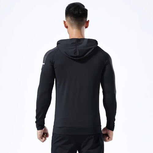 Custom Made Logo Print Gym Sport Long Sleeve Hoodies Picture 5