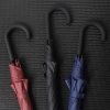Customized Logo Curved Handle Straight Pole Umbrella- Picture 3 Printed Curved Handle Straight Pole Umbrella