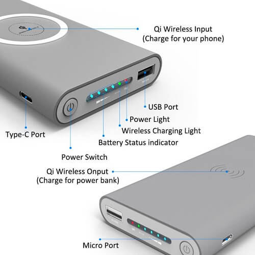Singapore Supplier Wireless Charger Power Bank- Picture 7 Singapore Supplier Wireless Charger Power Bank Picture 7