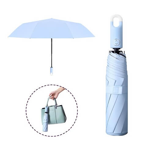 Singapore Wholesaler Rotating Hook Automatic Umbrella- Main Feature custom unique foldable umbrella