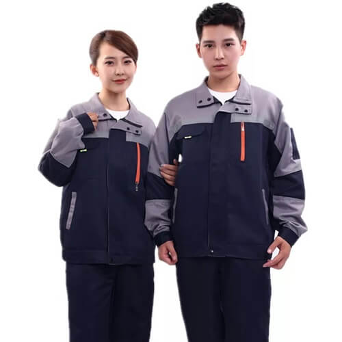 Custom Print Logo Long-Sleeved Mechanical Repairmen Uniform Singapore Custom mechanical repairmen uniform singapore