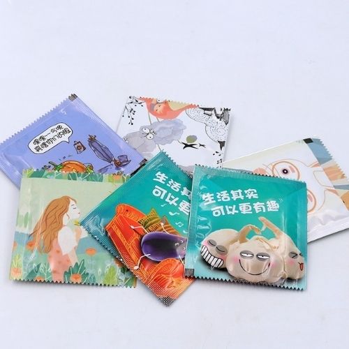 Custom Tissue Paper Box Custom Wet Wipes Square Picture 2