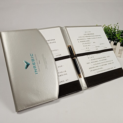 Customized PU Leather Certificate Holder- Picture 3 Customized PU Leather Certificate Holder Picture 3