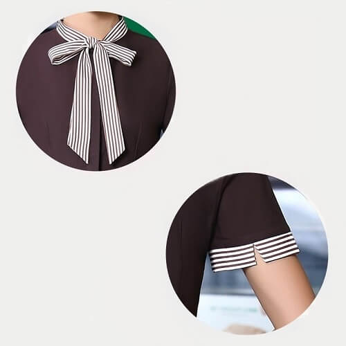 Singapore Wholesaler Short-Sleeved Restaurant Waiters Uniform-Picture 7 Singapore Wholesaler Short Sleeved Restaurant Waiters Uniform Picture 7