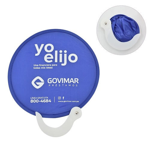 Custom Folding Pocket Fan- Main Feature Singapore folding fan printing