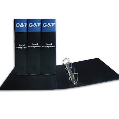 Custom Hardcover D-Ring Binder File Folder- Picture 3 Custom Hardcover D Ring Binder File Folder Picture 3