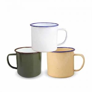 Custom Printed Enamel Cup