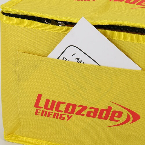 Custom Logo Print Non-Woven Cooler Bag