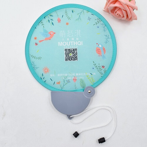 Customized Folding Pocket Fan- Picture 2 Customized Folding Pocket Fan Picture 2