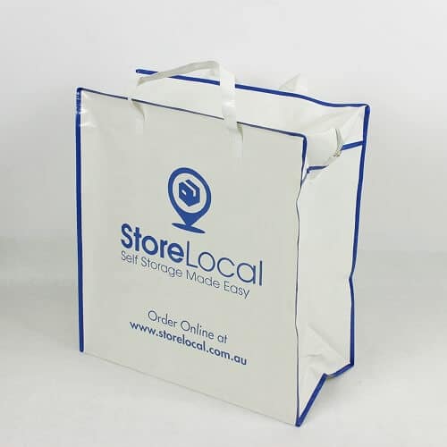 Customized Logo Print Woven Carrier Bag- Picture 2 Customized Logo Print Woven Carrier Bag Picture 2