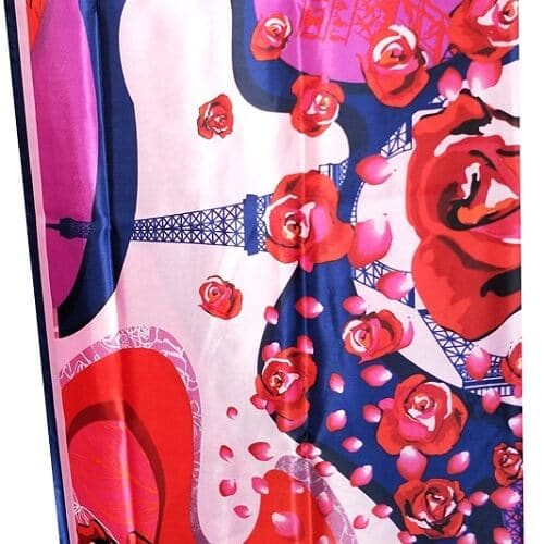 Custom Printing Silk Scarf- Picture 3 Custom Printing Silk Scarf Picture 3