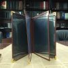 Singapore Leather Menu Folder Singapore Leather Menu Folder