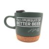 Custom Logo Print Matte Stoneware Mug With Lid Picture 2