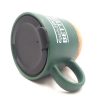 Custom Logo Print Matte Stoneware Mug With Lid Picture 4