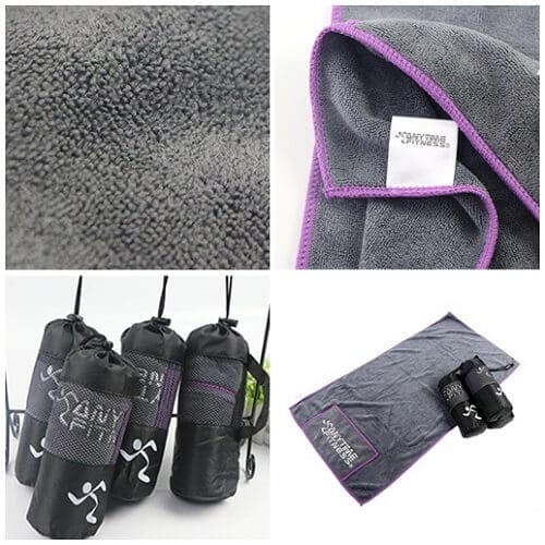 Custom Microfiber Sport Towel With Bag- Picture 5 Custom Microfiber Sport Towel With Bag