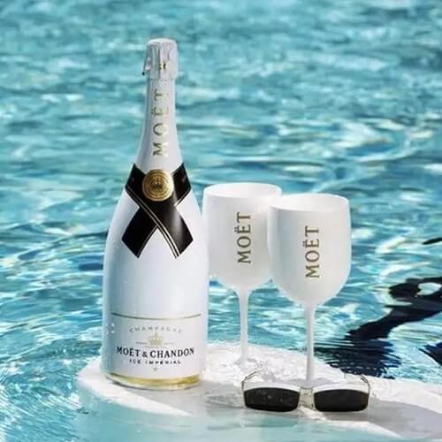 Custom Plastic Champagne Glass Picture 5