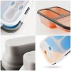 Custom Foldable Silicone Lunch Box Picture 5