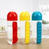 Custom Logo Print Pill Boxes Organizer Water Bottle- Picture 3 Custom Logo Print Pill Boxes Organizer Water Bottle Picture 3