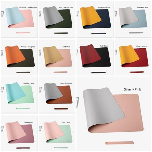 Custom PU Leather Mousepad- Picture 4 Printed mousepad