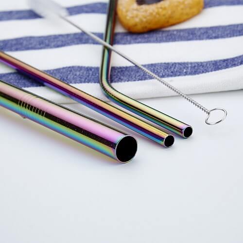 Custom Stainless Steel Straw Set With Pouch Picture 5
