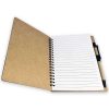 Customized Eco-Friendly Wire Bound Notebook With Pen Holder- Picture 4 Customized Eco Friendly Wire Bound Notebook With Pen Holder Picture 4