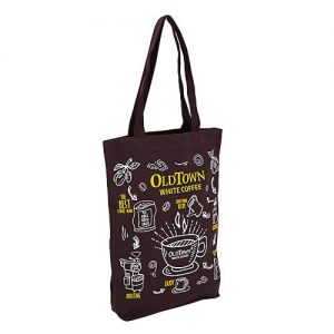 printed canvas tote bag
